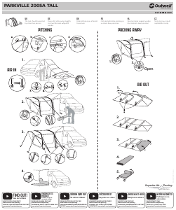 Bedienungsanleitung Outwell Parkville 200SA Tall Zelt