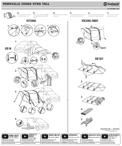 Mode d’emploi Outwell Parkville 200SA Xtra Tall Tente