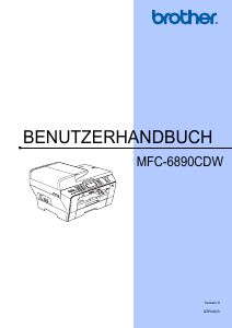 Bedienungsanleitung Brother MFC-6890CDW Multifunktionsdrucker