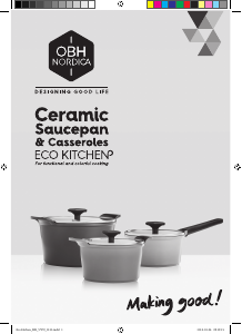 Bruksanvisning OBH Nordica 8137 Eco Kitchen Gryte