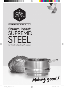Handleiding OBH Nordica 8310 Supreme Steel Pan