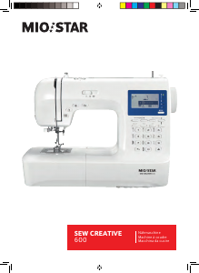Bedienungsanleitung Mio Star Sew Creative 600 Nähmaschine