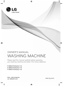 Handleiding LG F12B9QDA5 Wasmachine