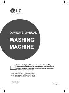 Manual LG FH4B8QDA1 Washing Machine