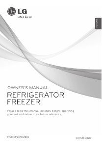 Manual LG GCF399BBQA Fridge-Freezer