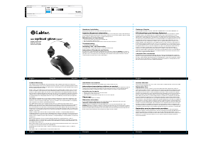 Manual de uso Labtec Mini Optical Glow Ratón