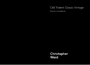 Bruksanvisning Christopher Ward C65 Trident Vintage Armbandsur