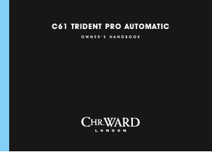 Bruksanvisning Christopher Ward C61 Trident Pro Armbandsur