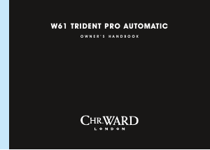 Bruksanvisning Christopher Ward W61 Trident Pro Armbandsur