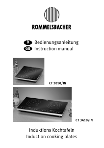 Manual Rommelsbacher CT 3410/IN Hob