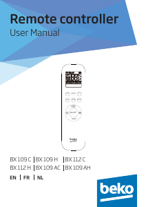 Handleiding BEKO BX 112C Airconditioner