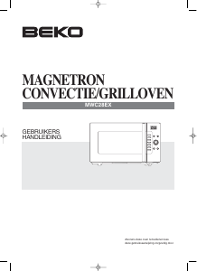 Handleiding BEKO MWC 28 EX Magnetron