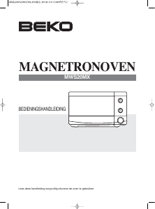 Handleiding BEKO MWS 20 MX Magnetron