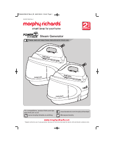 Bruksanvisning Morphy Richards 330007 Power Steam Strykjärn