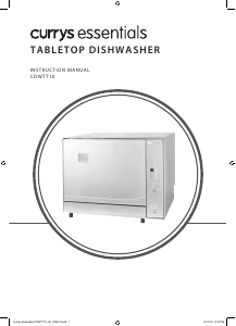 Handleiding Currys Essentials CDWTT10 Vaatwasser