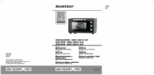 Manual SilverCrest SGBR 1500 D1 KAT Oven