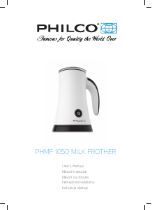 Manual Philco PHMF 1050 Milk Frother