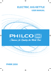 Instrukcja Philco PHWK 2050 Czajnik