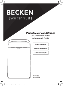 Manual Becken BAC4255 Air Conditioner