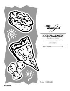 Bruksanvisning Whirlpool WMC20005YD Mikrovågsugn