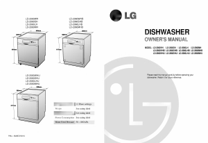 Bruksanvisning LG LD-2060SH Diskmaskin
