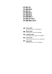 Manual Hotpoint CP 059 MD.3 (X) F Fogão