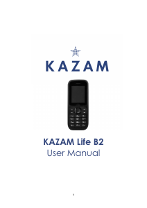 Handleiding Kazam LIFE B2 Mobiele telefoon