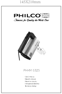 Használati útmutató Philco PHHM 6325 Kézi mixer