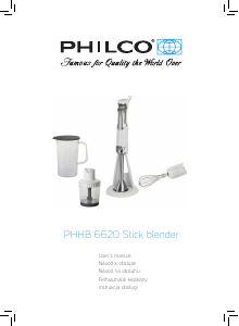 Bruksanvisning Philco PHHB 6620 Stavmixer