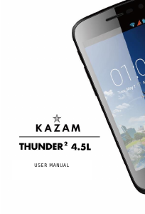 Handleiding Kazam Thunder2 4.5L Mobiele telefoon