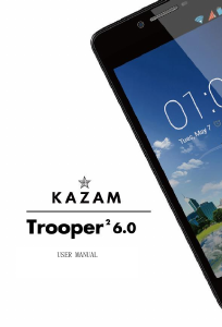 Handleiding Kazam Trooper2 6.0 Mobiele telefoon