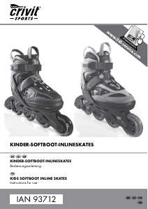 Handleiding Crivit KI-1740 Inline skates