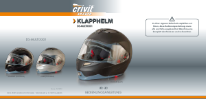 Bedienungsanleitung Crivit DS-MULTIX301 Motorradhelm