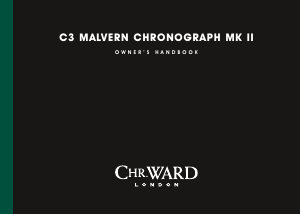 Bruksanvisning Christopher Ward C3 Malvern Chronograph Mk II Armbandsur