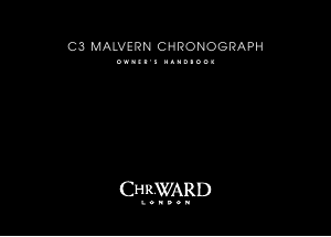 Bruksanvisning Christopher Ward C3 Malvern Chronograph Armbandsur