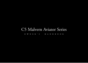 Bruksanvisning Christopher Ward C5 Malvern Aviator Armbandsur