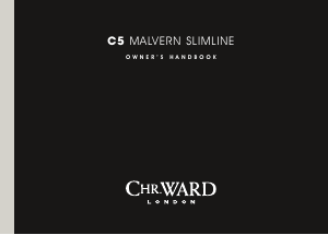 Handleiding Christopher Ward C5 Malvern Slimline Horloge
