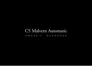 Bruksanvisning Christopher Ward C5 Malvern Armbandsur