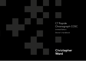 Handleiding Christopher Ward C7 Rapide Chronograph COSC Limited Edition Horloge