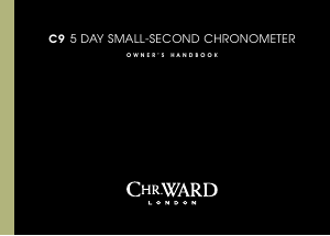 Bruksanvisning Christopher Ward C9 5 Day Small-Second Armbandsur