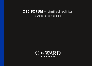 Bruksanvisning Christopher Ward C10 Forum LE Armbandsur