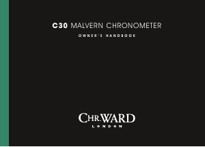 Bruksanvisning Christopher Ward C30 Malvern COSC Armbandsur