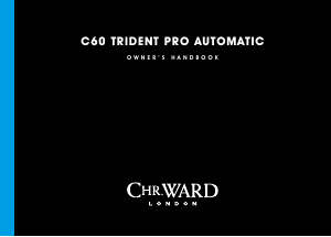 Handleiding Christopher Ward C60 Trident Pro Automatic Horloge