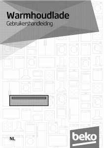 Handleiding BEKO DRW 11401 FDX Warmhoudlade