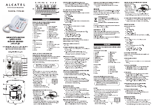 Handleiding Alcatel Tmax 20 Telefoon