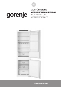 Bedienungsanleitung Gorenje NRKI4182P1 Kühl-gefrierkombination