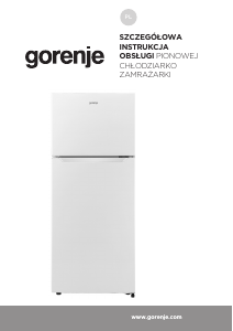 Instrukcja Gorenje RF3121PW4 Lodówko-zamrażarka