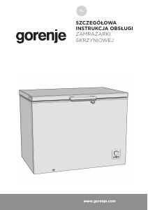 Instrukcja Gorenje FH401CW Zamrażarka