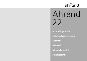 Bruksanvisning Ahrend 22 Skrivbord
