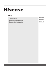 Bruksanvisning Hisense GG773BUK Häll